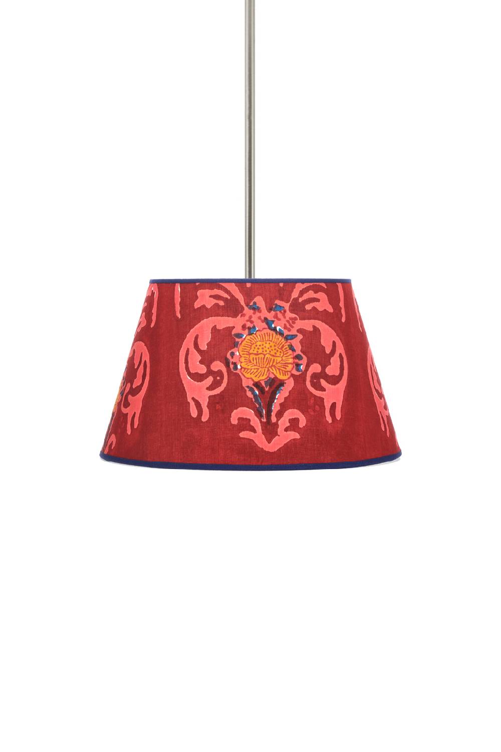 Lisa Corti paralume diam 30 brocade red Pezzi Unici