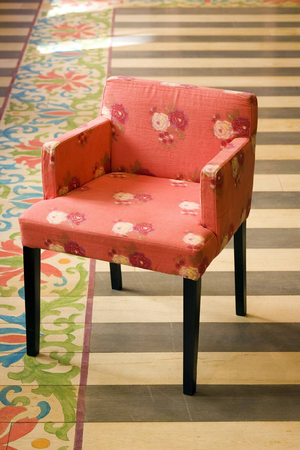 Lisa Corti tessuto damask flower redindo Negozio