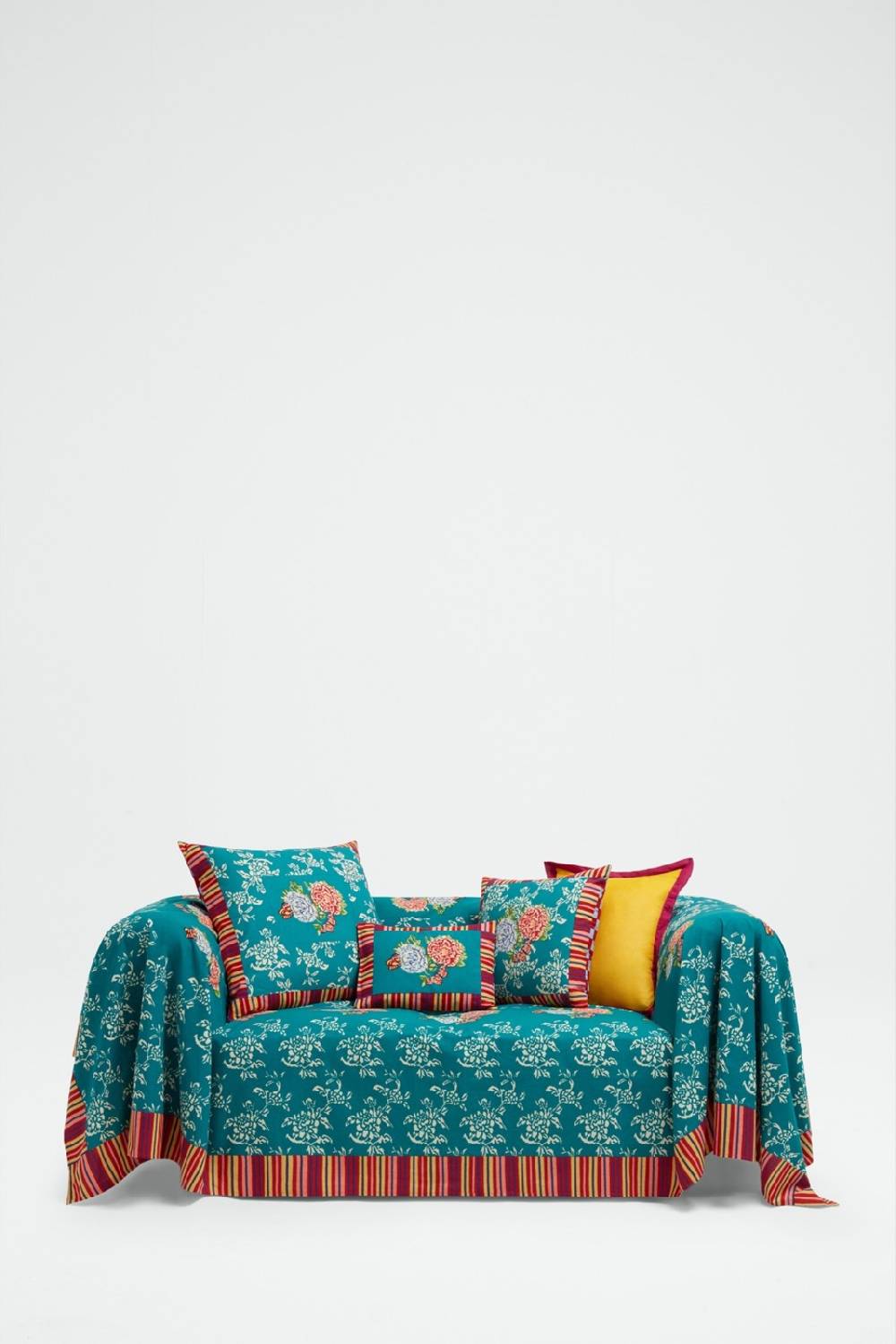 Lisa Corti telo cotone 250x270cm kandem queen green Cyber Monday
