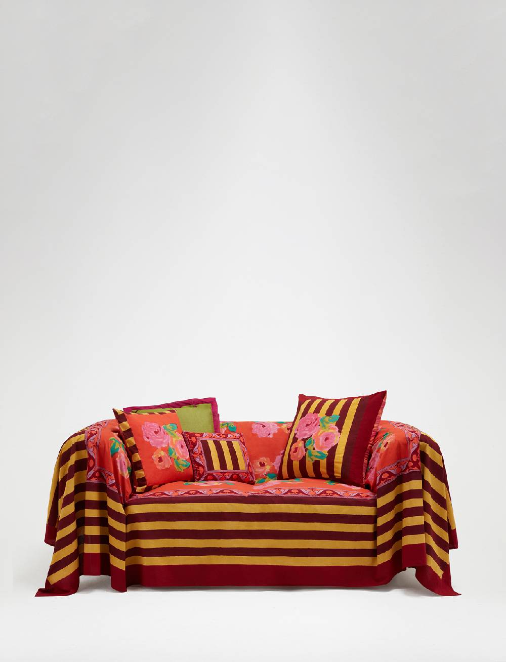 Lisa Corti telo cotone 250x270cm nizam red Offerta Anniversario