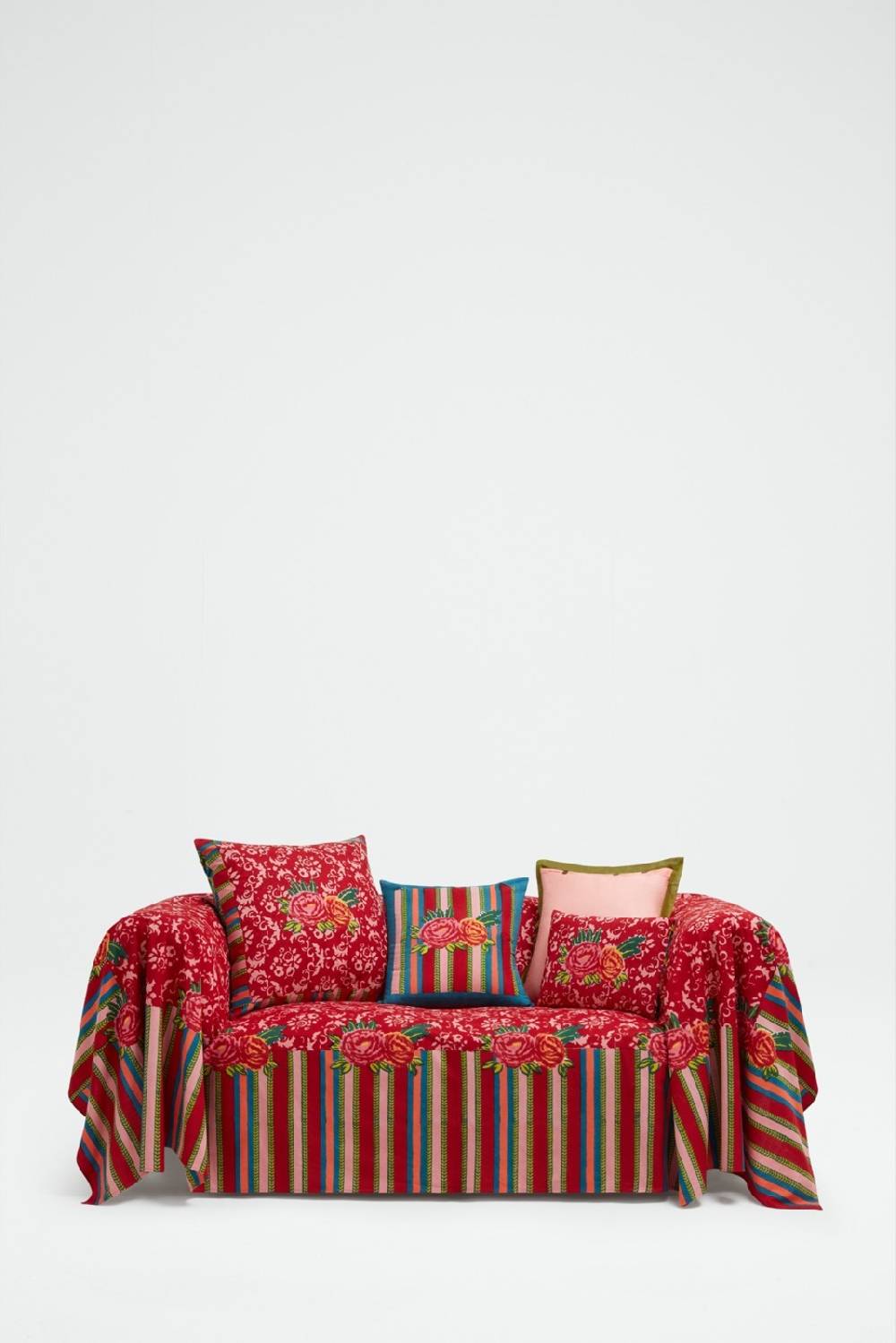 Lisa Corti telo cotone 250x270cm love red Offerta temporanea