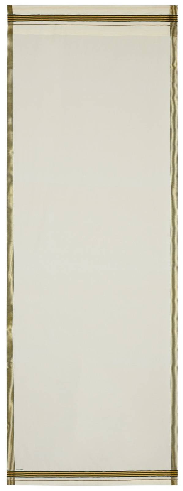Lisa Corti tenda cotone 120x330cm bordo green gold Promozione temporanea