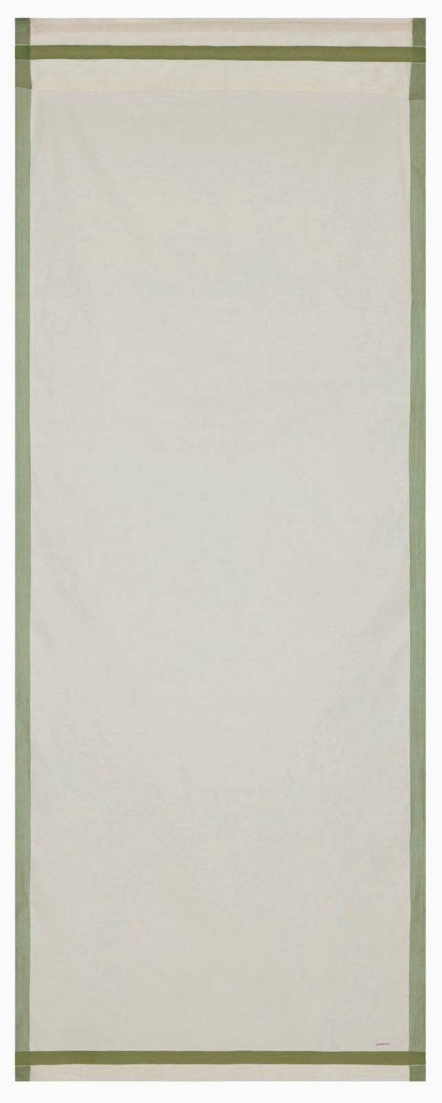 Lisa Corti tenda cotone 100x250cm bordo olive green Sostegno trimestrale