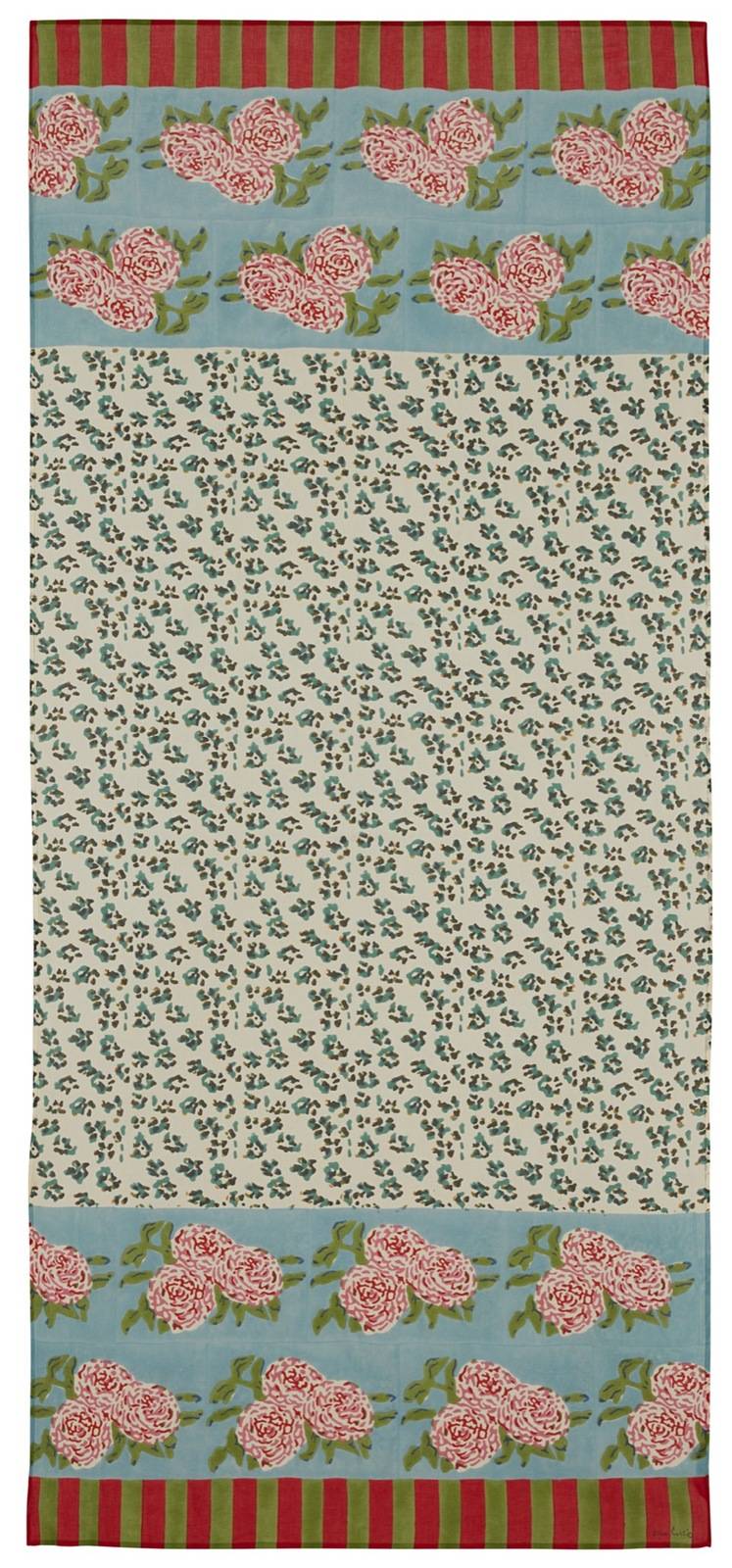 Lisa Corti tenda mussola di cotone 110x240cm leopard stripes sky Trasporto libero internazionale