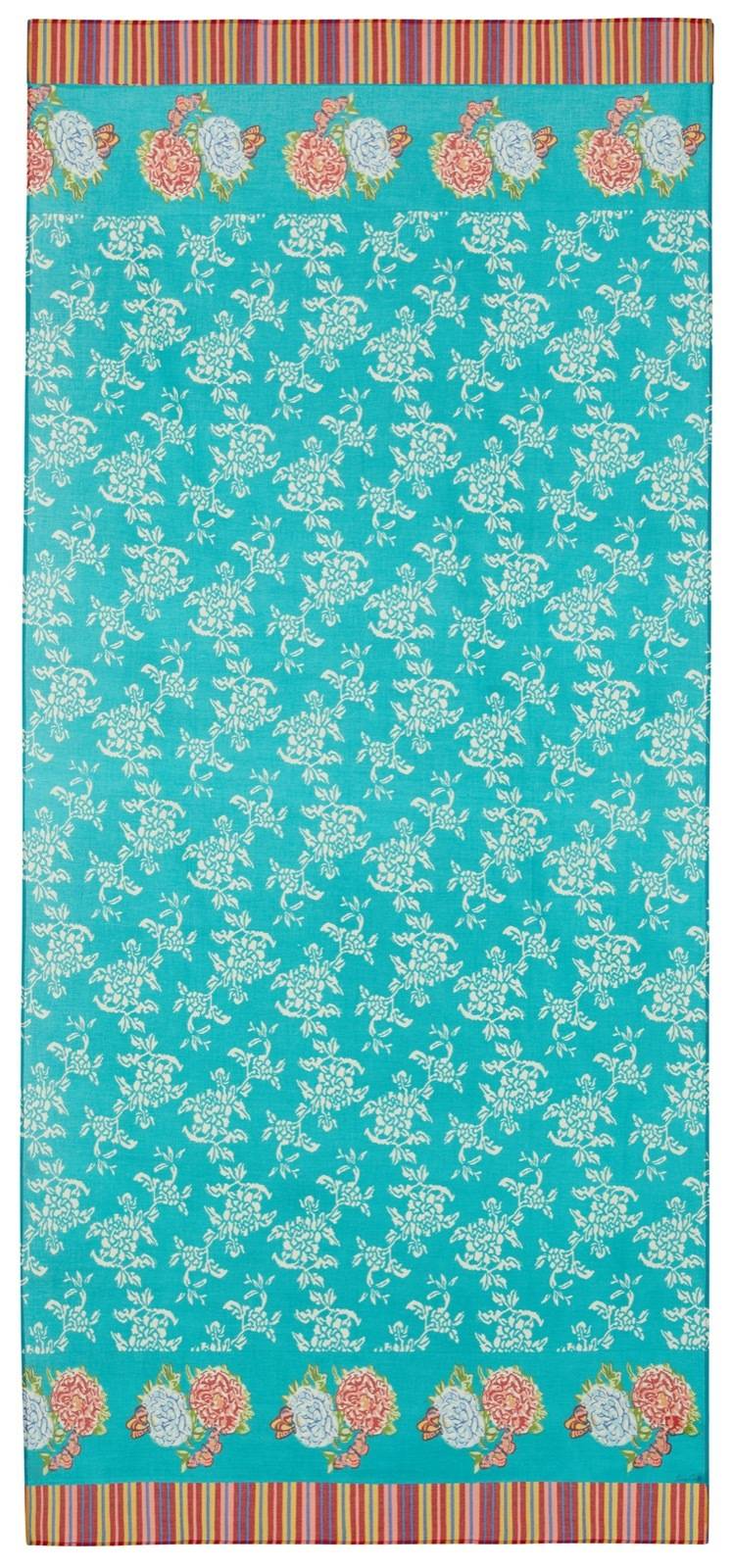 Lisa Corti tenda mussola di cotone 110x240cm kandem queen green 2025