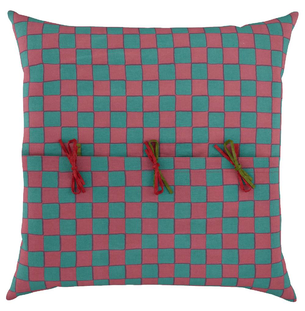 Lisa Corti federa cotone 60x60cm kandem queen peach Pezzi Unici