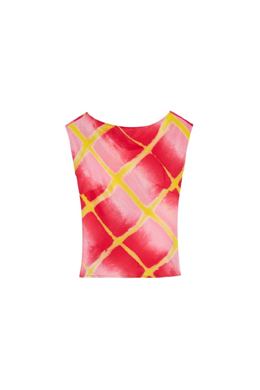 Lisa Corti top phaalko tangra pink Grandi sconti