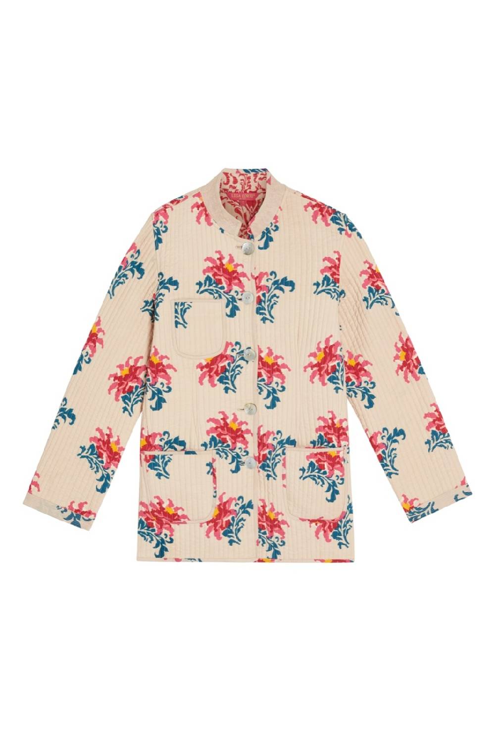 Lisa Corti giacca reversibile jhodpuri tangeri rose cream ACQUISTA ORA