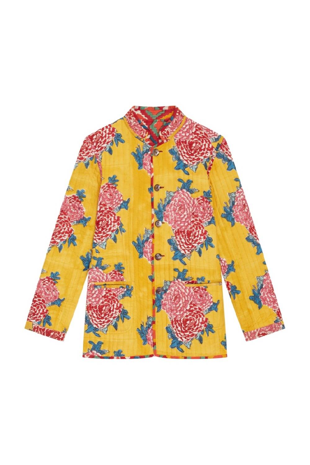 Lisa Corti giacca reversibile jhodpuri corolla gold Offerta speciale della fabbrica