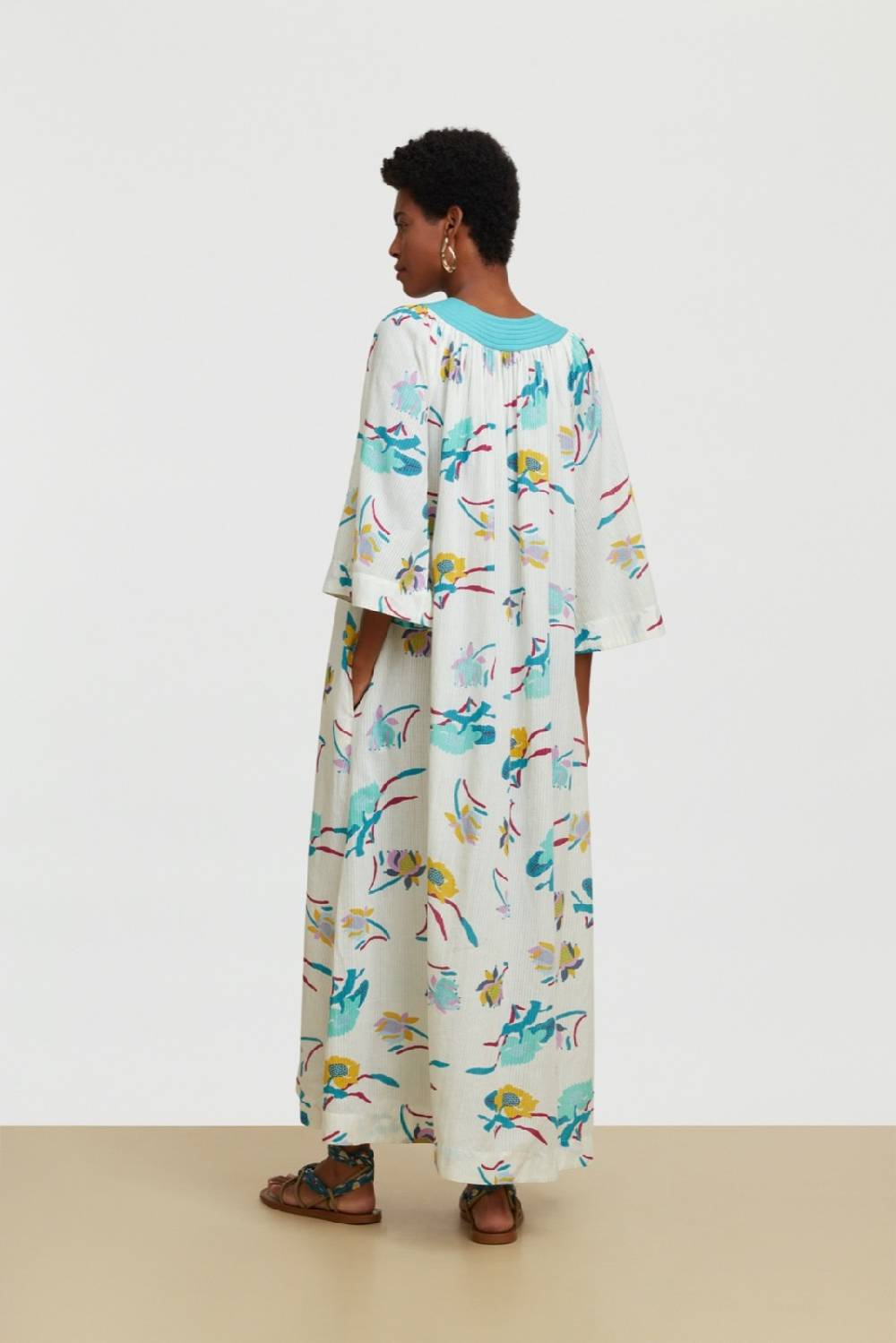 Lisa Corti caftano ninbu japanese peacock 50% di sconto con spedizione gratuita