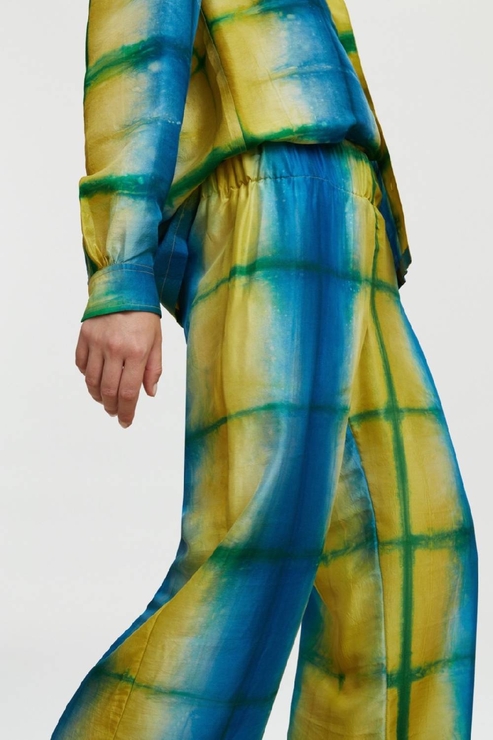 Lisa Corti pantalone onda tangra sulphur Duty-free