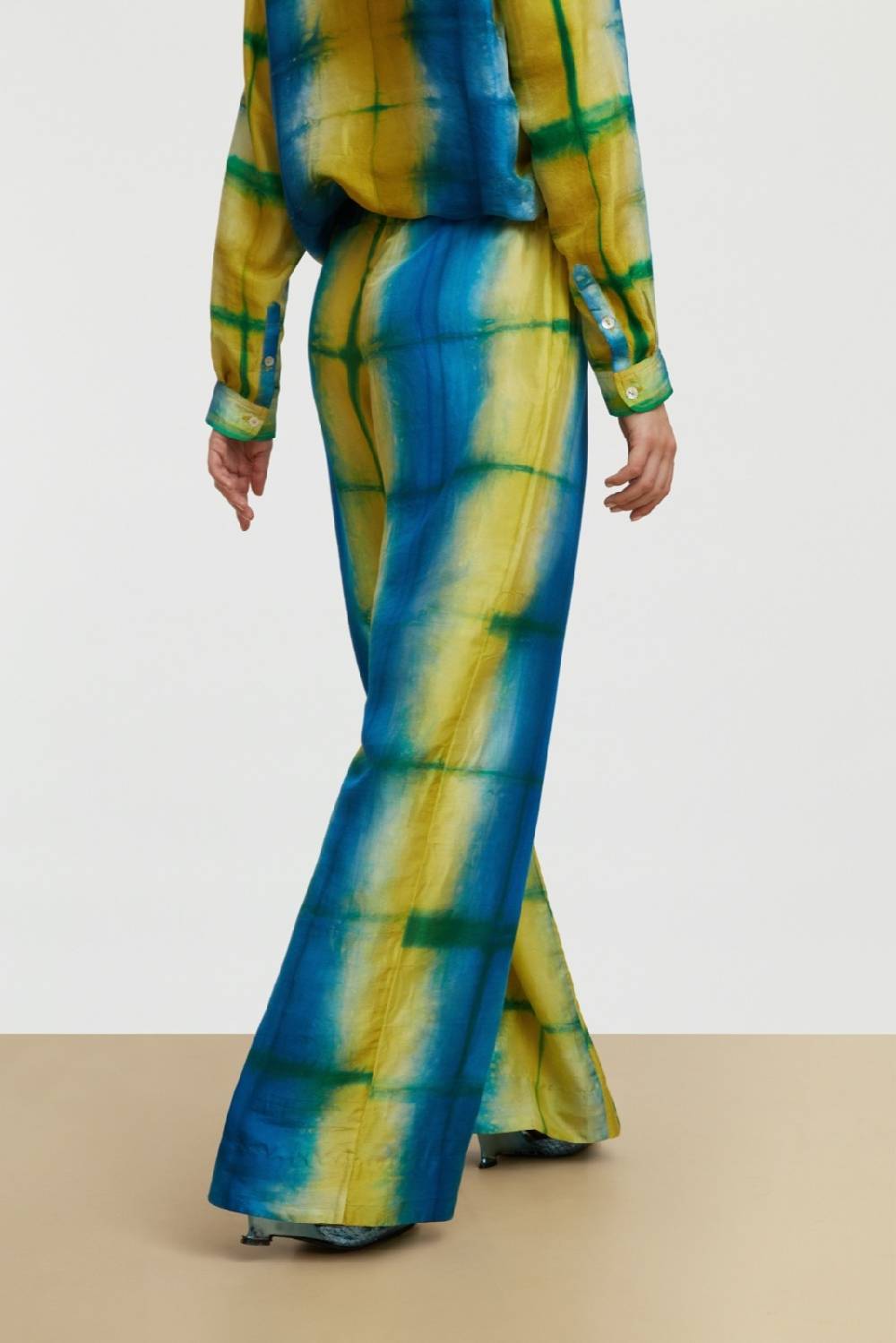 Lisa Corti pantalone onda tangra sulphur Duty-free