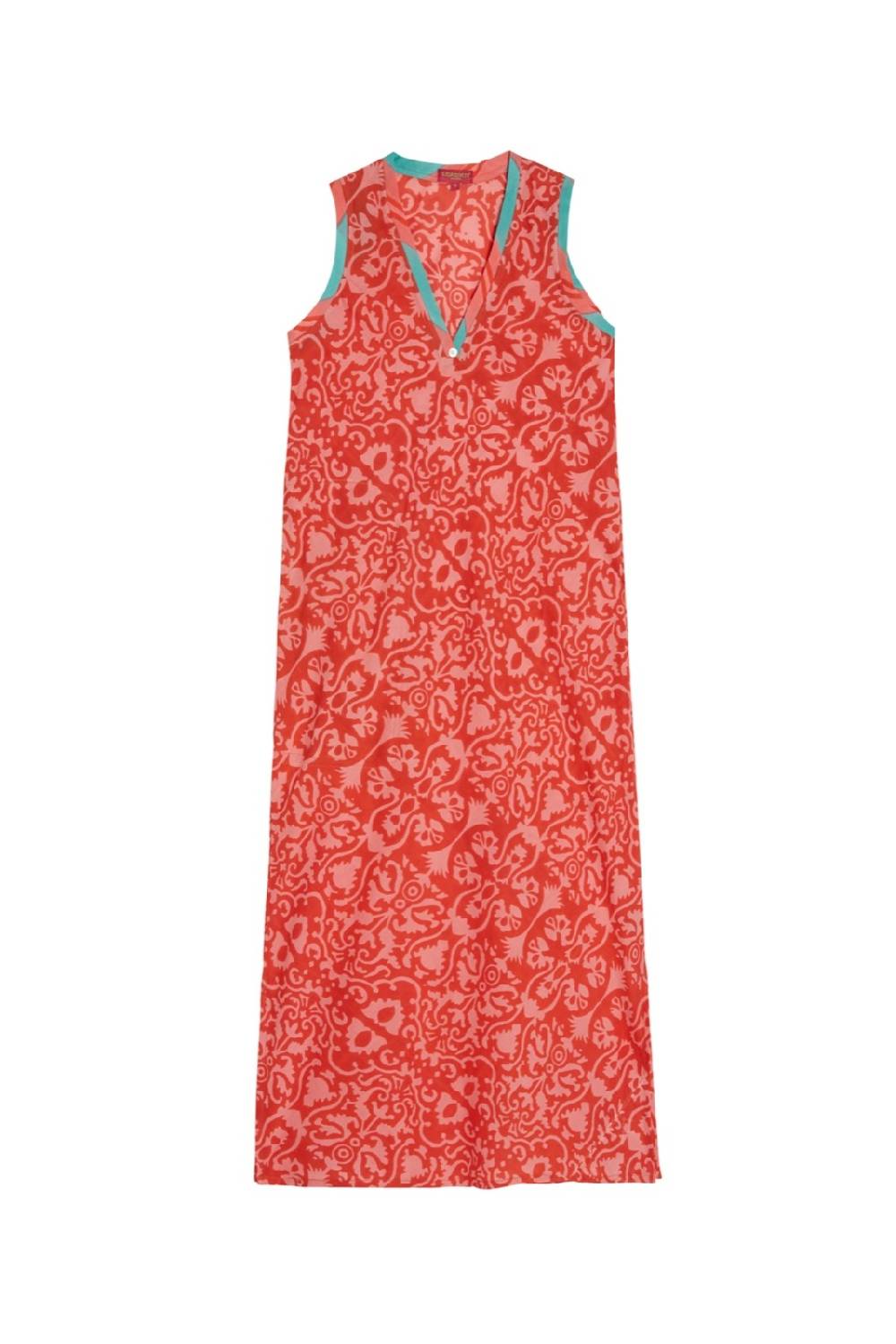 Lisa Corti abito cheack damask design red Offerte