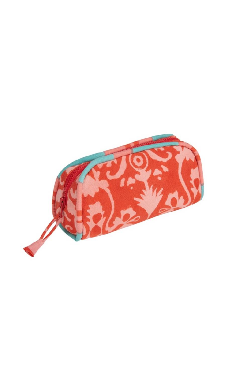 Lisa Corti goretta pouch small damask design red Vendita Calda