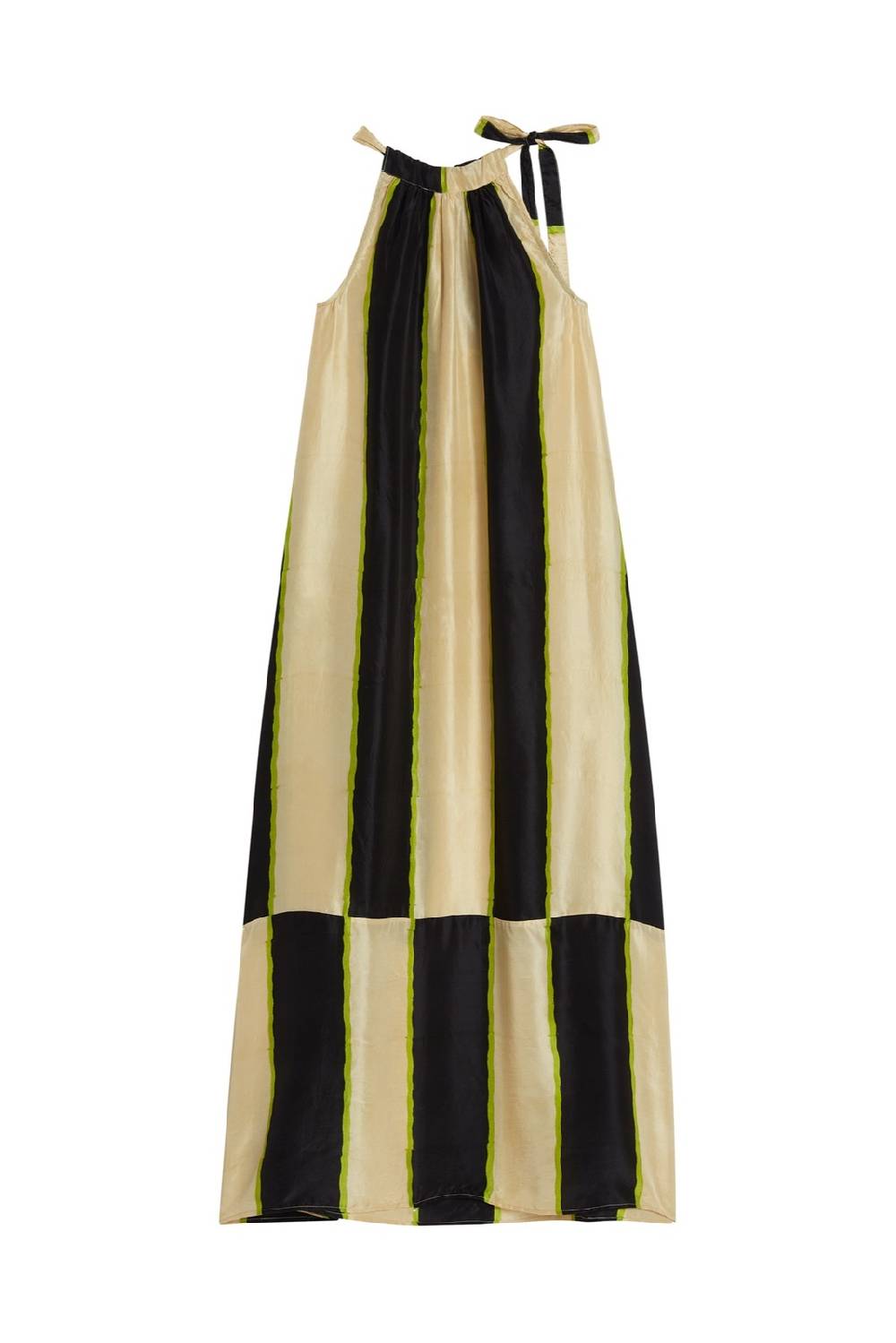 Lisa Corti abito parachute baiadera stripes natural Black Friday