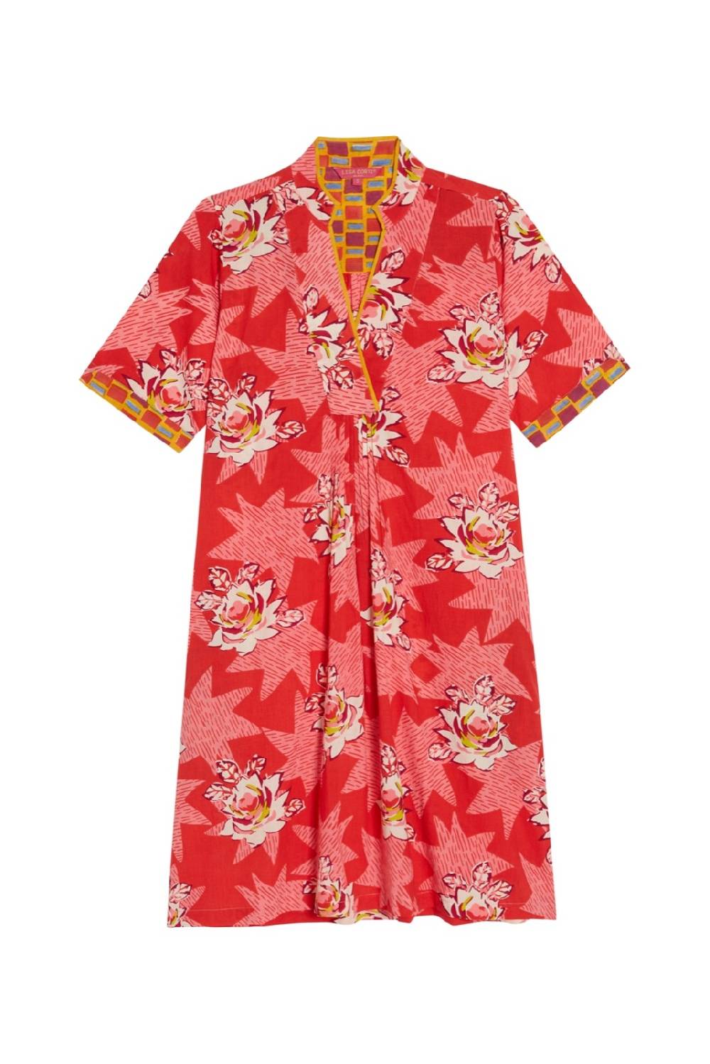 Lisa Corti abito radha star flower red Offerta Anniversario