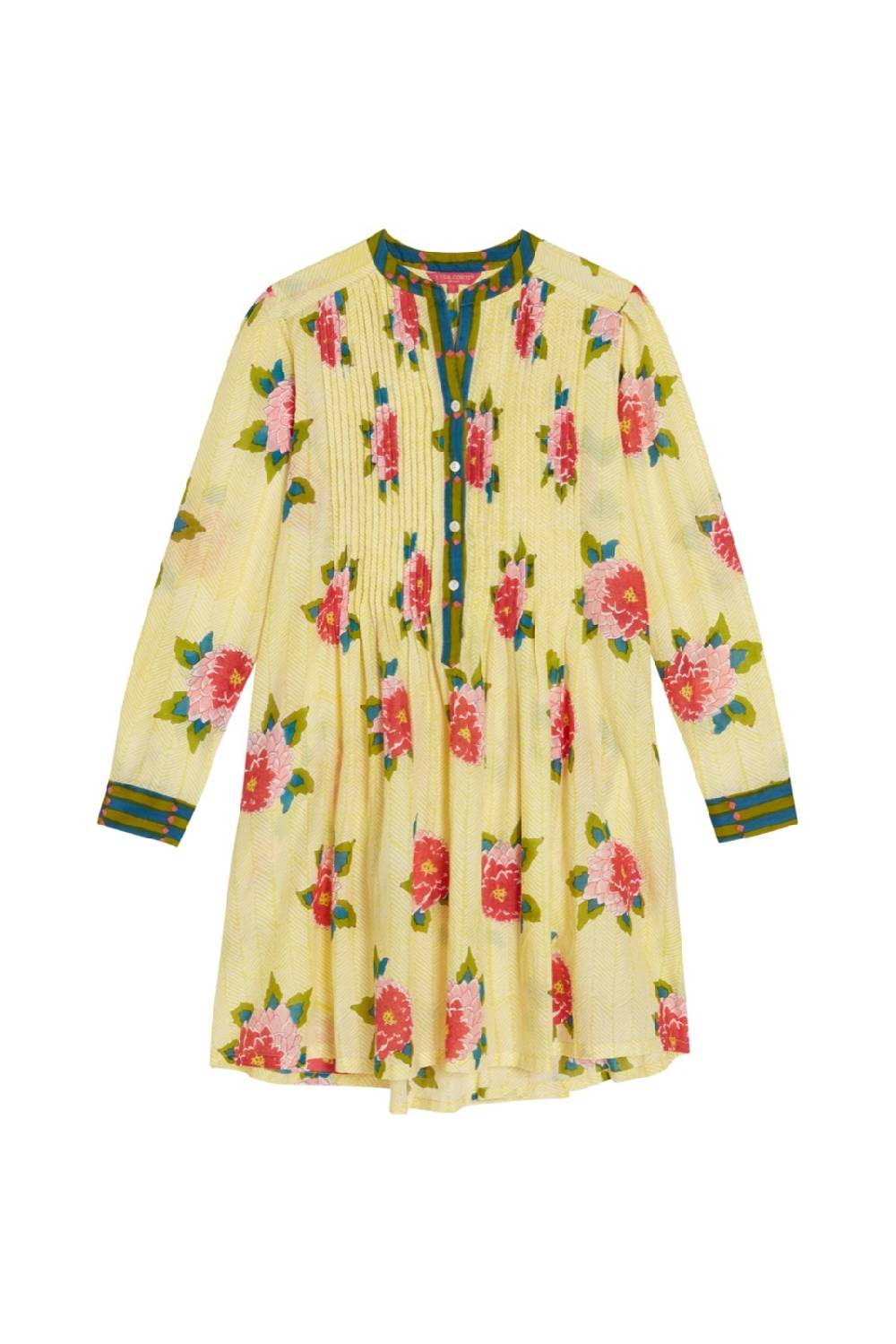 Lisa Corti abito teena barwara light yellow Offerta temporanea