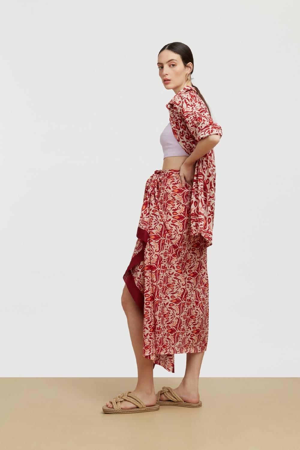 Lisa Corti camicia acapulco adhanery damasque rany Prezzo basso