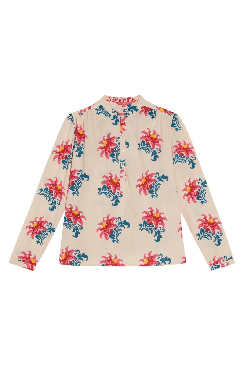 Lisa Corti camicia batumi tangeri rose cream Promozione temporanea