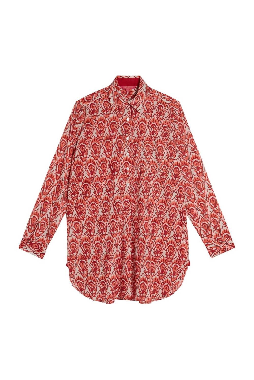 Lisa Corti camicia ube parrot rany Fino al 60% di sconto