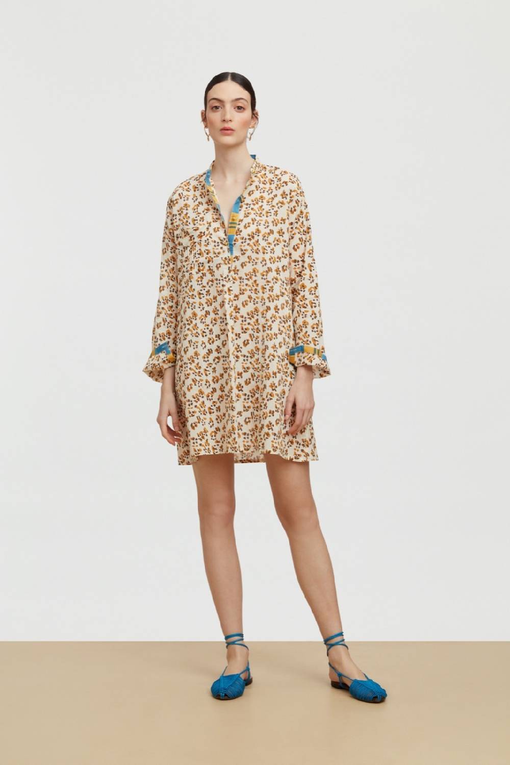 Lisa Corti kurta corta leopard touch butter 50% di sconto per tempo limitato
