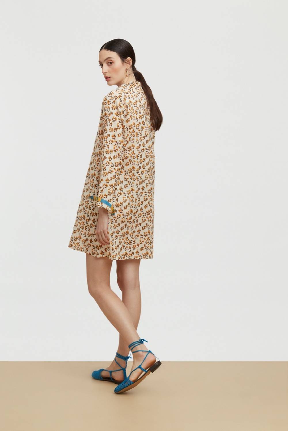 Lisa Corti kurta corta leopard touch butter 50% di sconto per tempo limitato