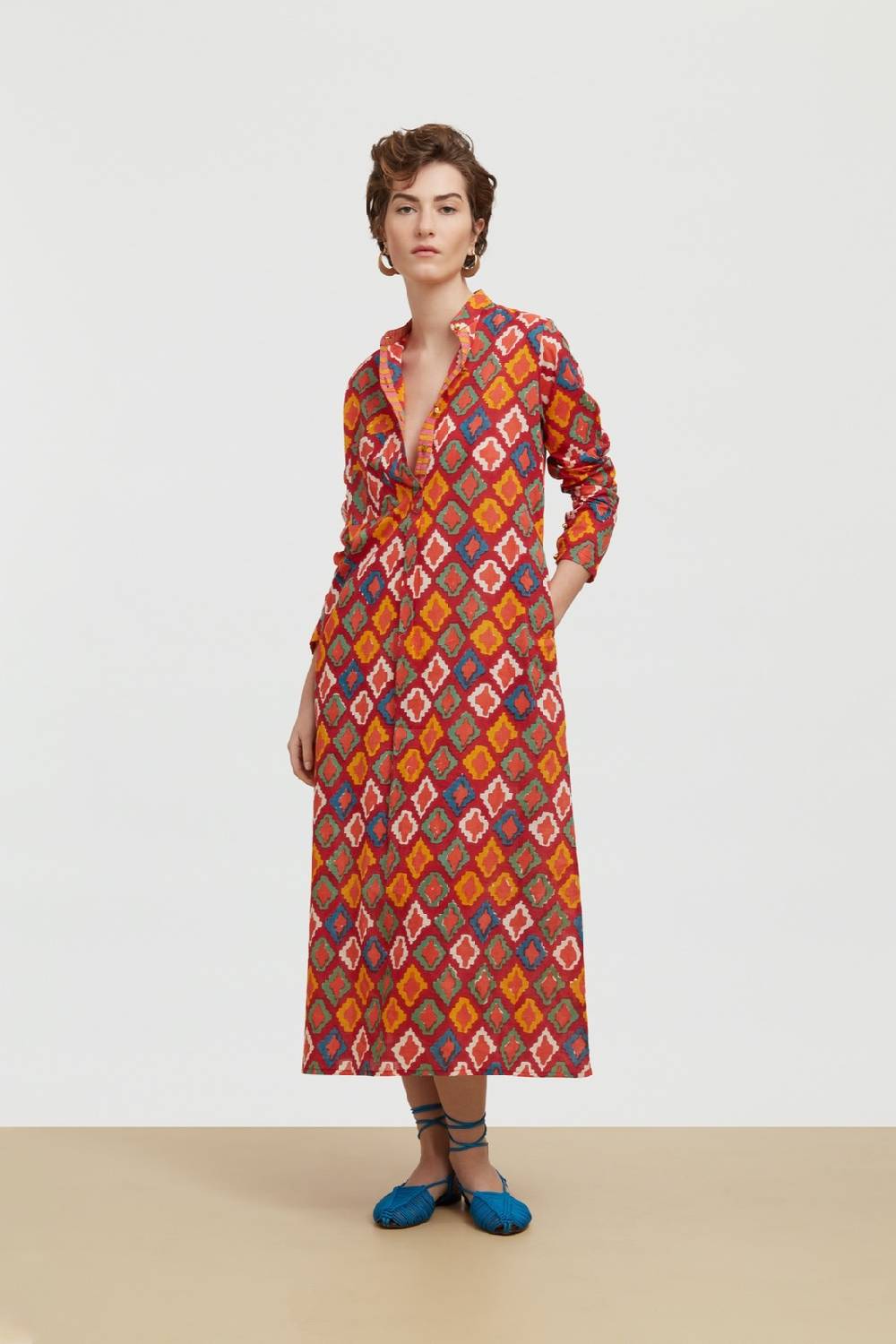 Lisa Corti kurta lunga hima rany Italia