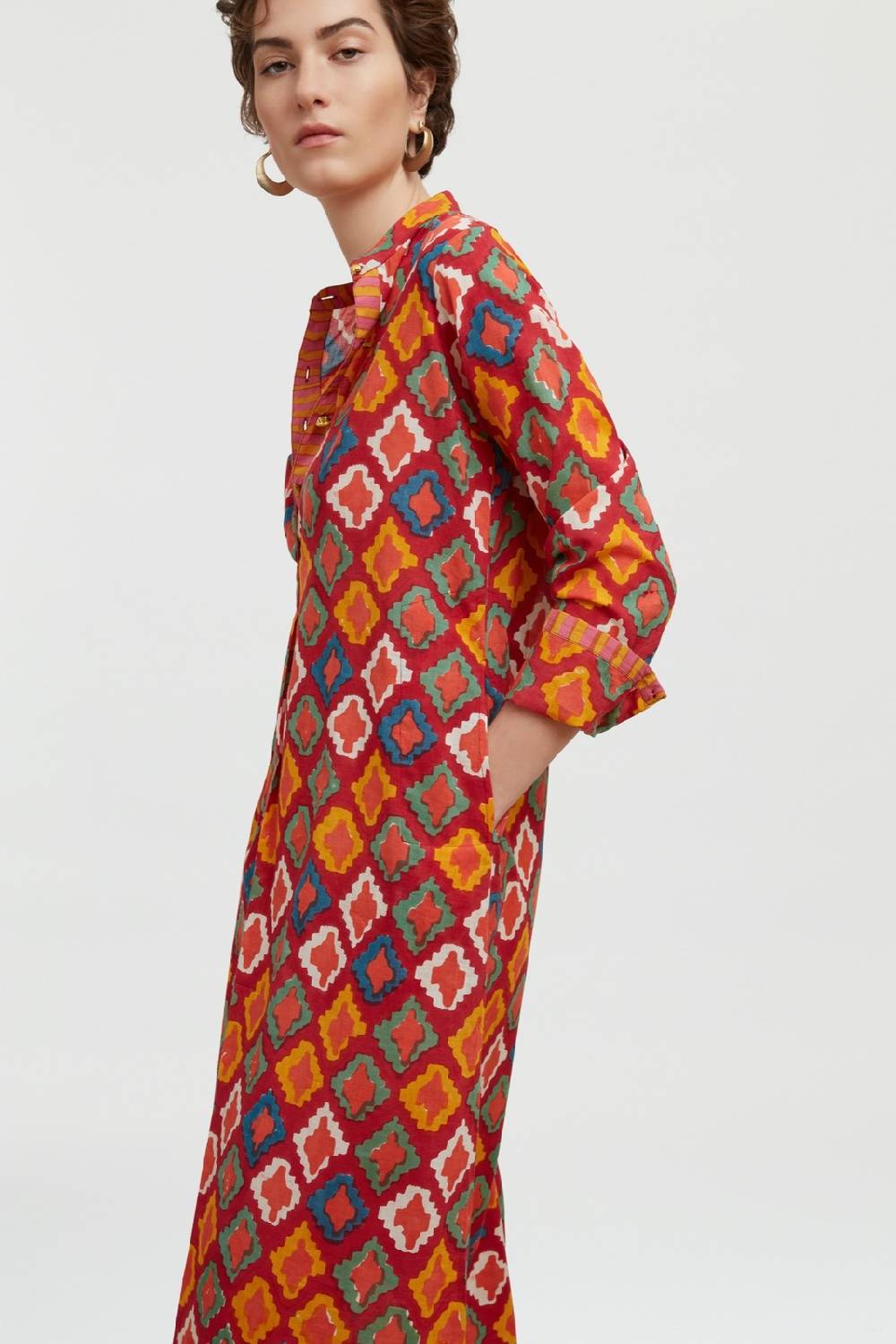 Lisa Corti kurta lunga hima rany Italia