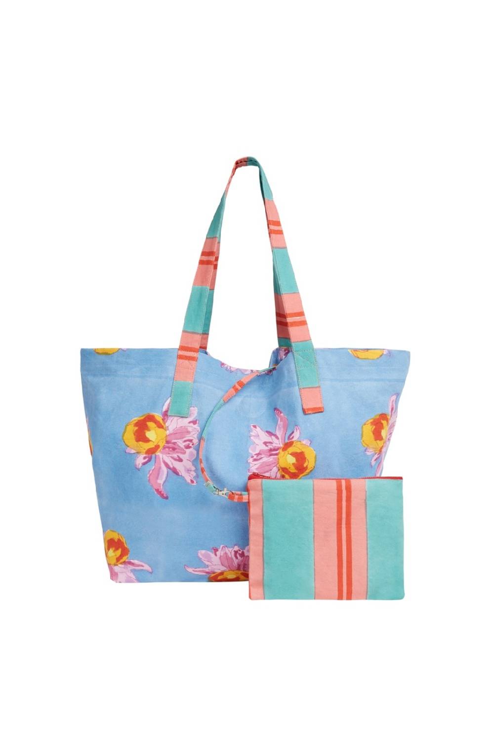 Lisa Corti borsa new lisa arabesque flower light blue Spedizione Gratuita