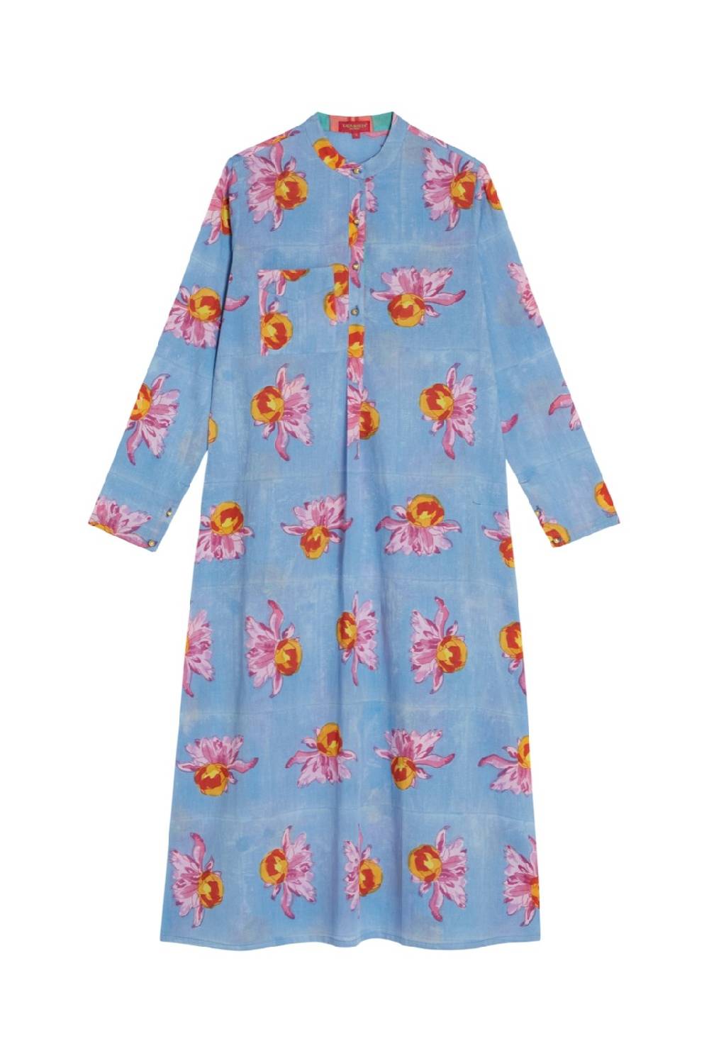 Lisa Corti kurta lunga arabesque flower light Soddisfazione Garantita