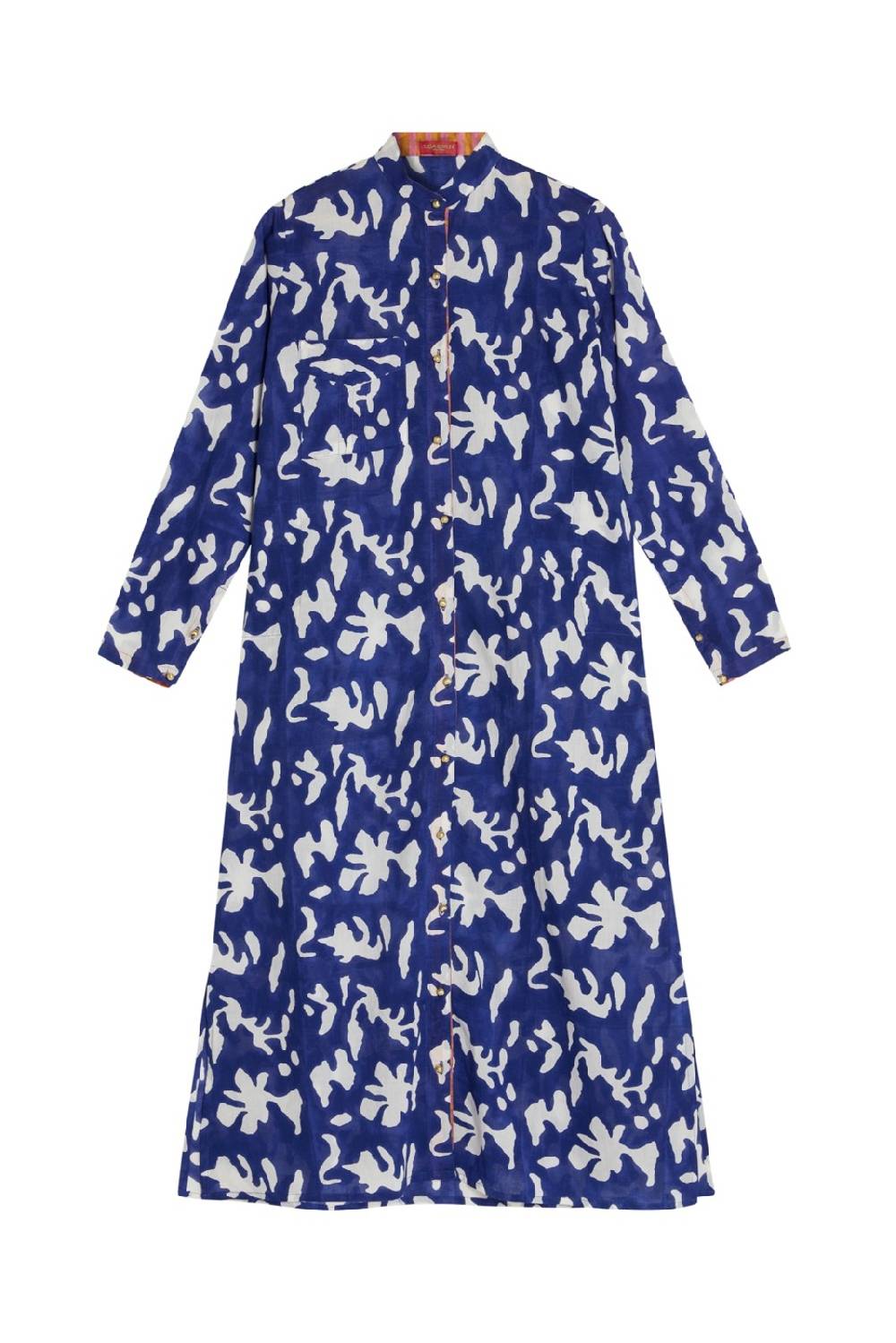 Lisa Corti kurta lunga aperta blue pot royal blue Promozione Limitata
