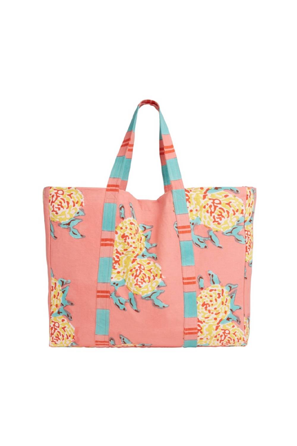 Lisa Corti borsa shopping leopard flower old pink Presa