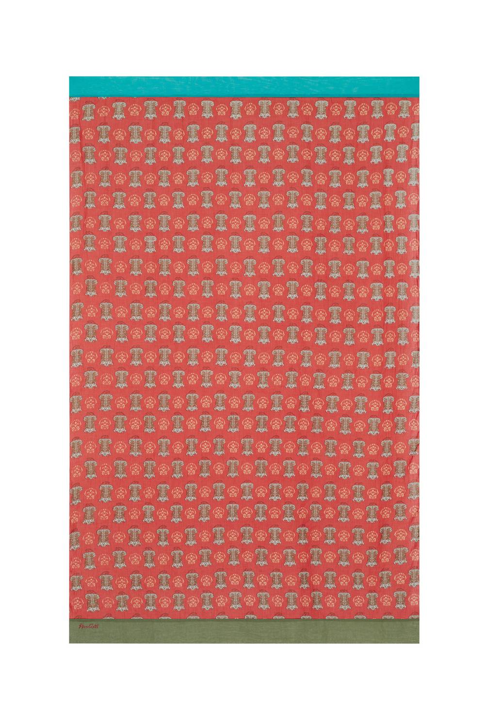 Lisa Corti pareo tiger motive red Hotsell