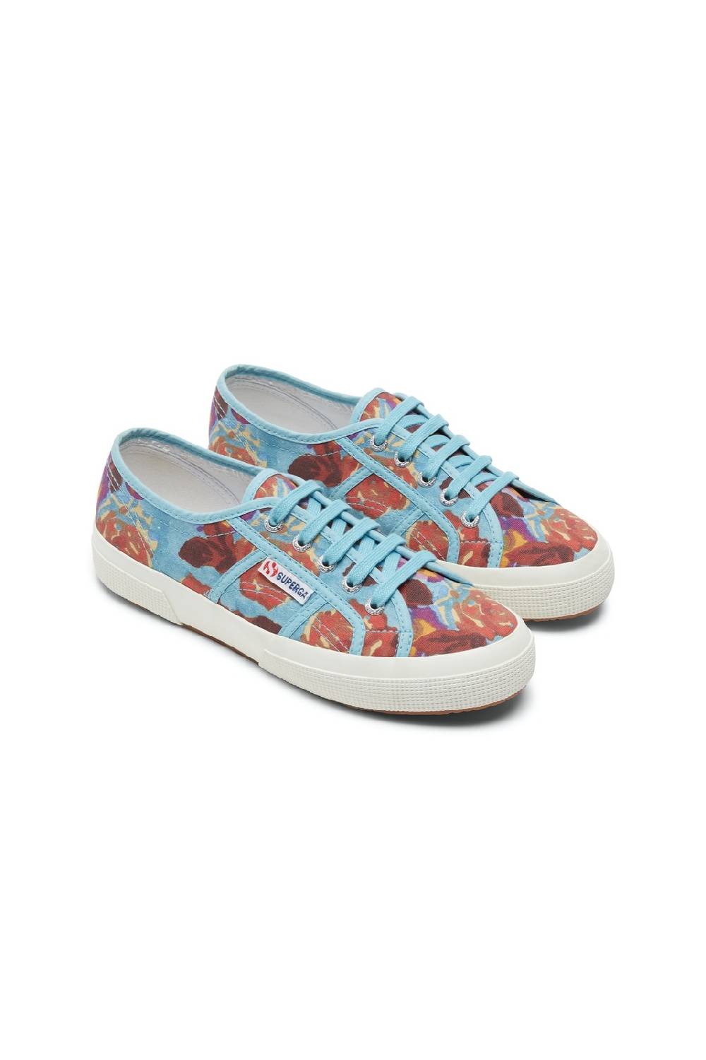 Lisa Corti superga nizam flower aqua Vendita Calda