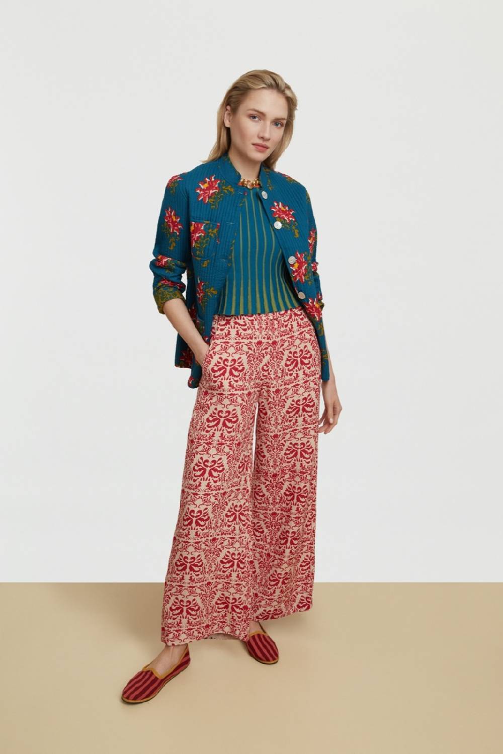 Lisa Corti top mulberry teal Shopping online