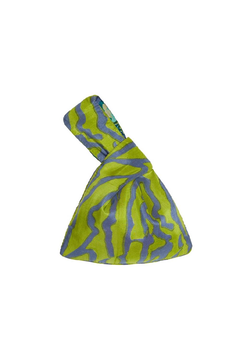 Lisa Corti borsa knot reversibile butterfly wing glicine Grandi sconti