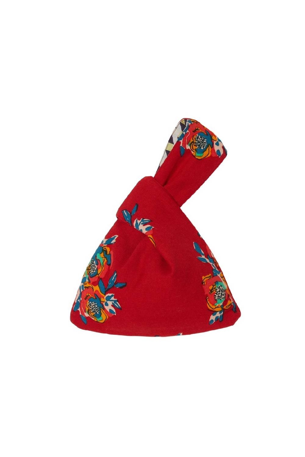 Lisa Corti borsa knot cubist rose red Prezzo basso
