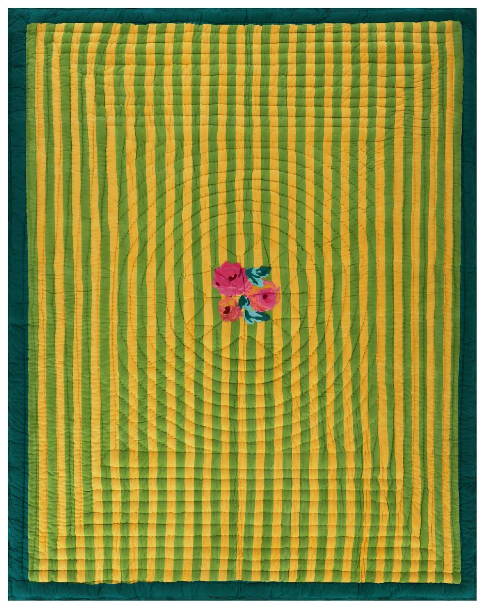 Lisa Corti trapunta reversibile 220x270cm nizam sulphur ACQUISTA ORA