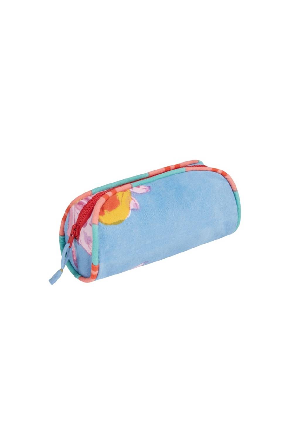 Lisa Corti goretta pouch small arabesque flower light blue Offerta speciale della fabbrica