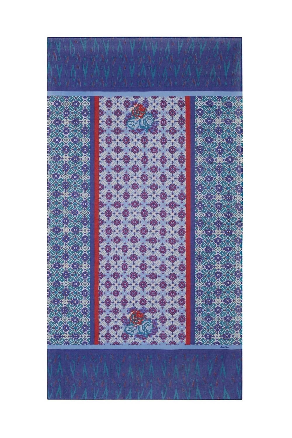 Lisa Corti pareo naga garden blue Fino al 55% di sconto