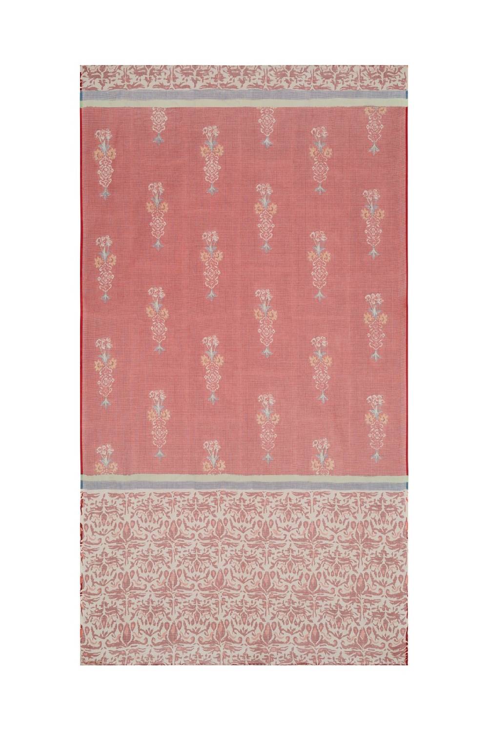 Lisa Corti scialle kotadoria 100x200cm bibelot red Trasporto libero internazionale