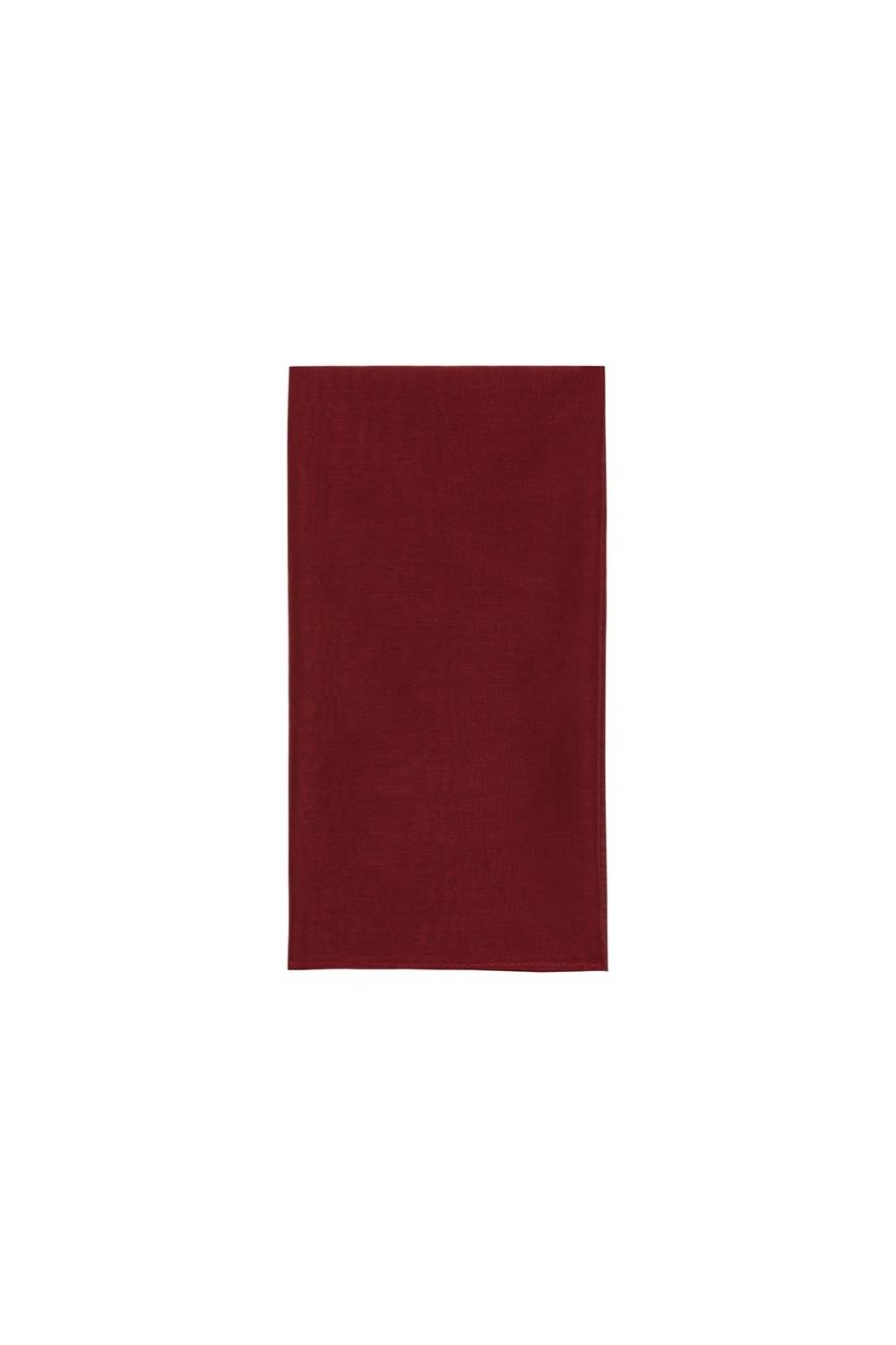 Lisa Corti tovagliolo organza maroon Italia