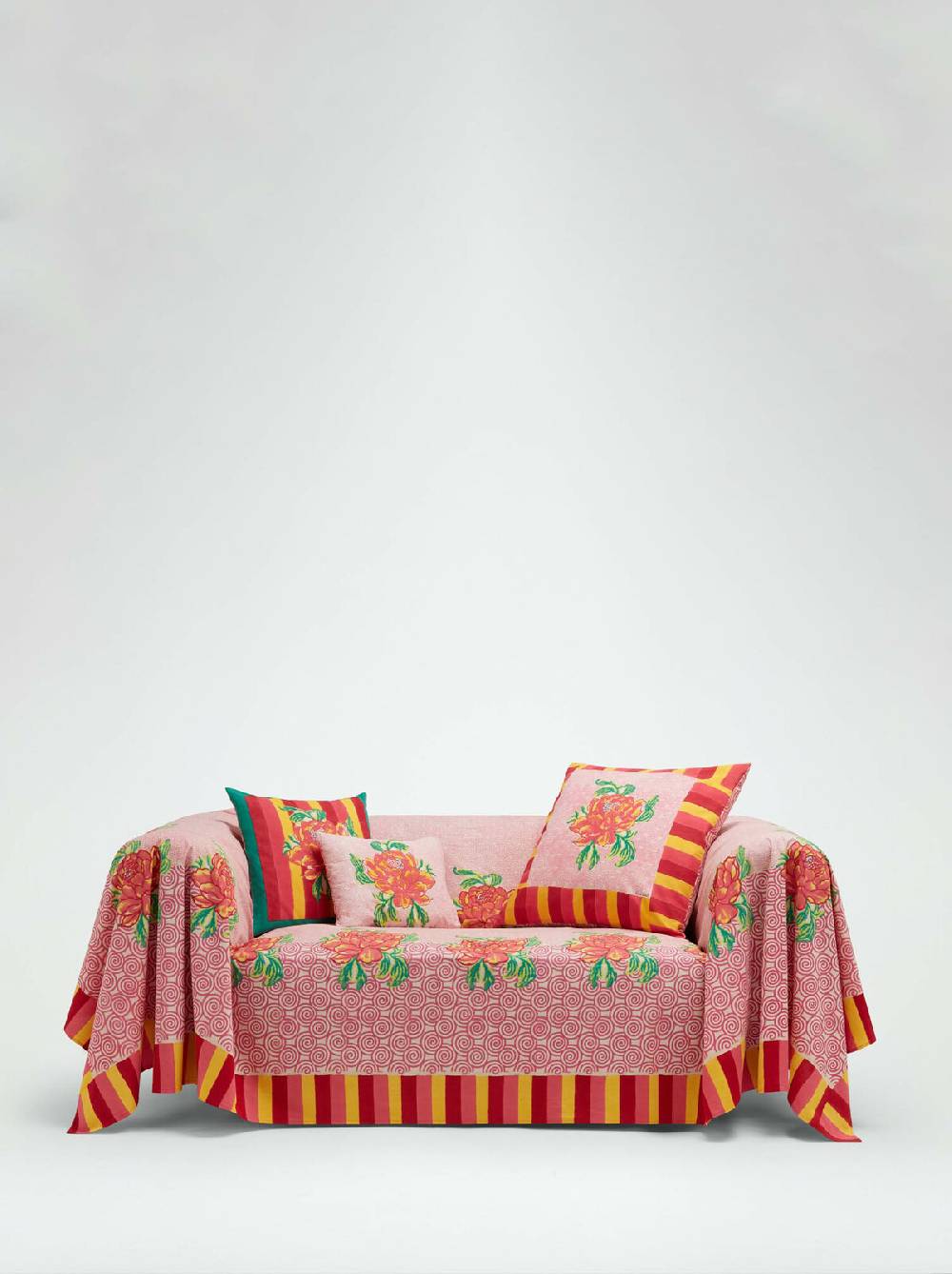 Lisa Corti telo cotone 220x350cm camelia magenta pink Hotsell