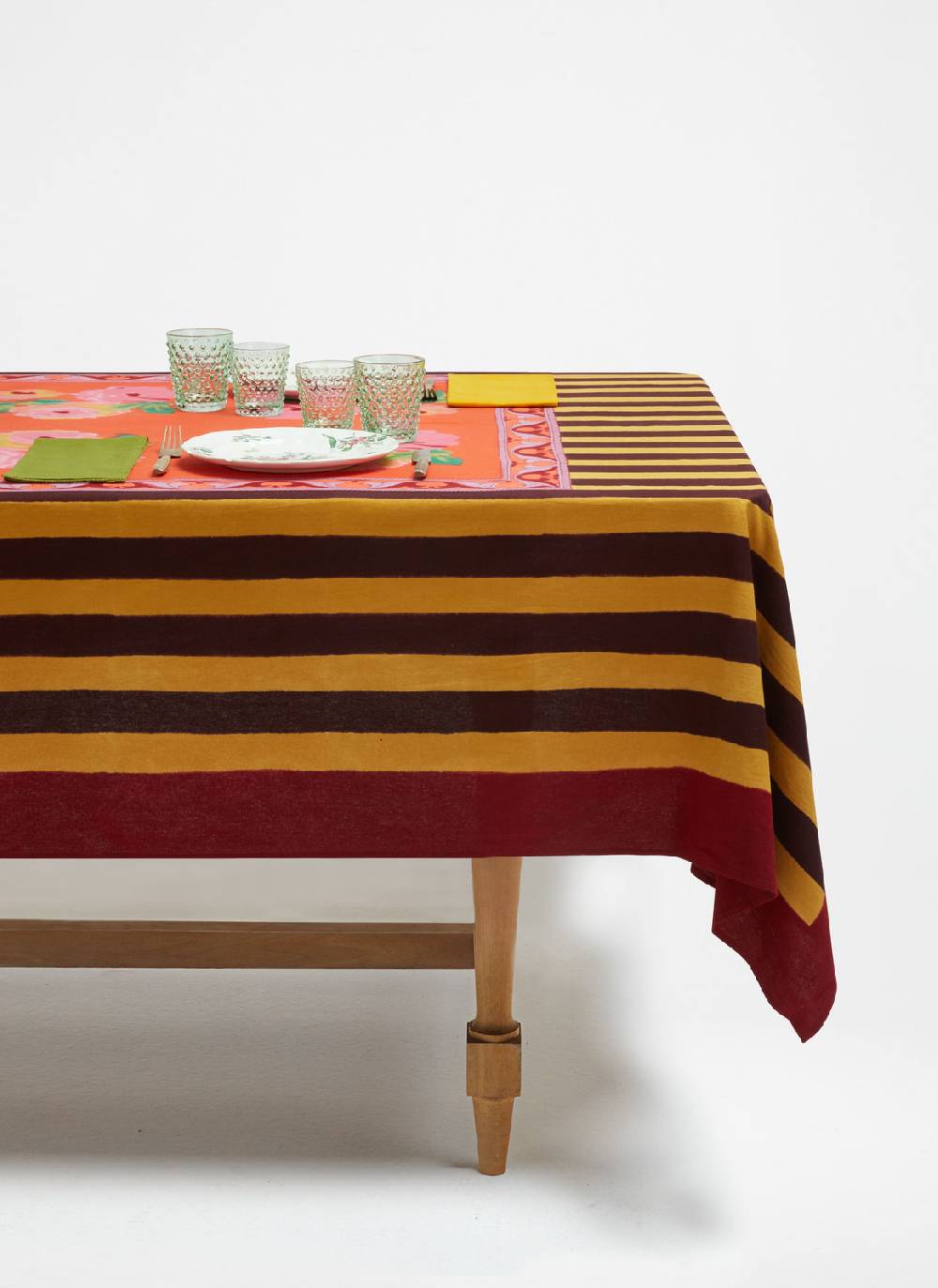 Lisa Corti telo cotone 220x350cm nizam red Saldi Di Fabbrica