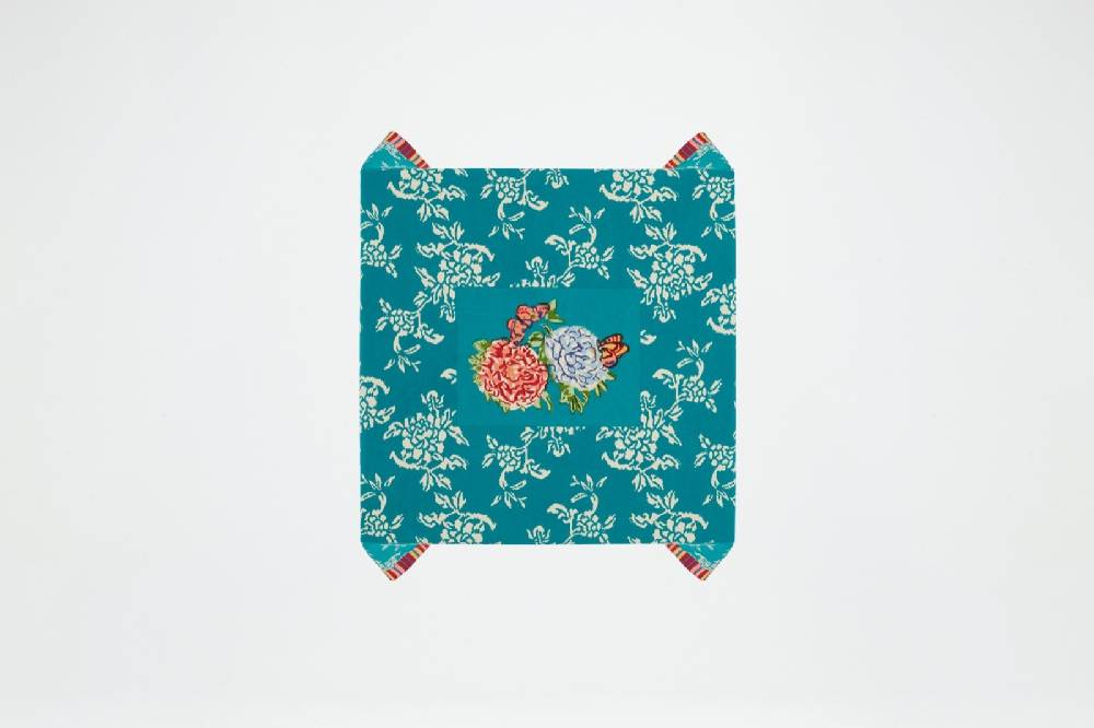 Lisa Corti telo cotone 110x110cm kandem queen green Shopping online