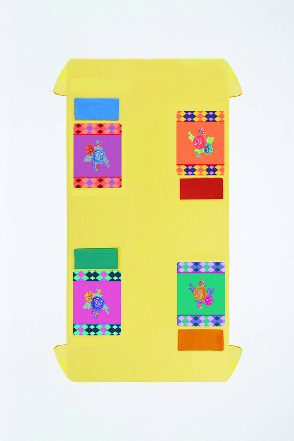 Lisa Corti tovaglietta rigida 30x40cm losanga veronese Trasporto libero internazionale