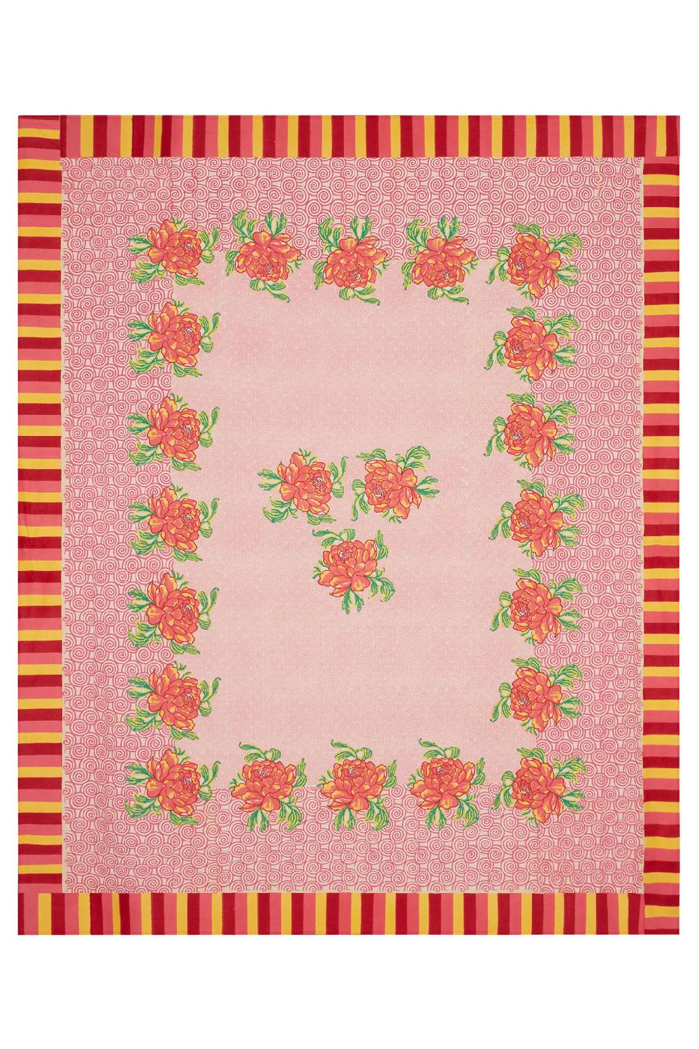 Lisa Corti telo cotone 220x270cm camelia magenta pink Offerta Pasqua