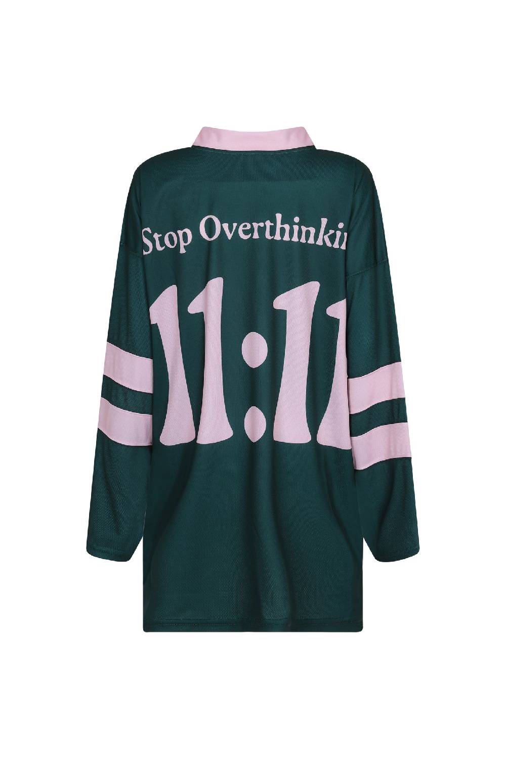 ﻿Not After Ten 11:11 HOCKEY TEE DARK GREEN Nuova