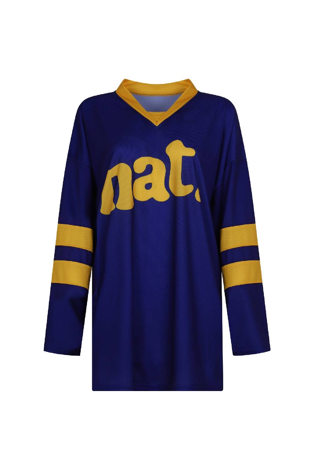 Not After Ten 555 HOCKEY TEE BLUE ROYAL Moda