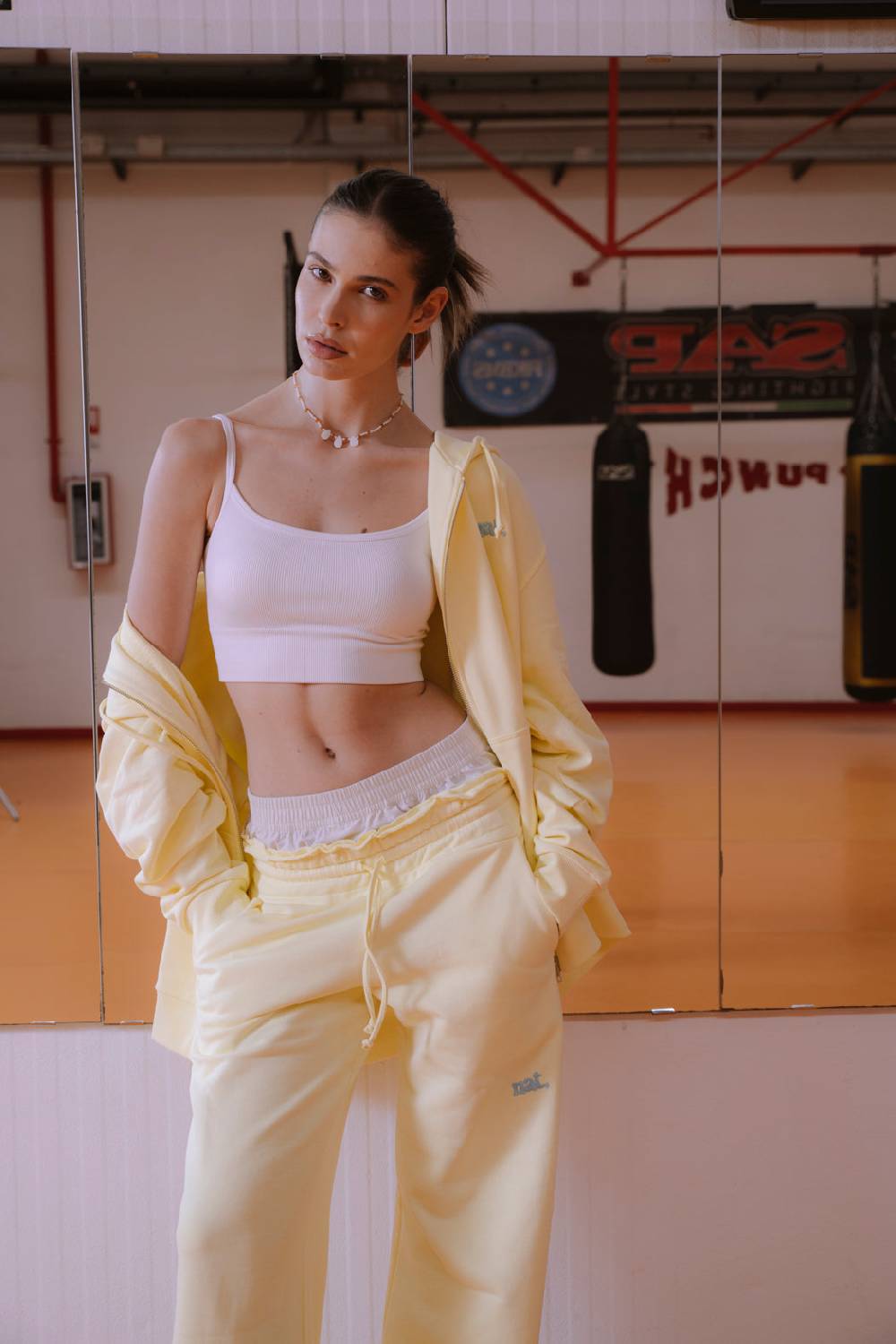 Not After Ten PANTA BOXER SS PASTEL YELLOW Promozione